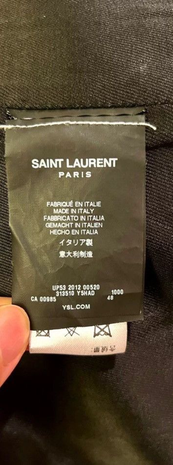 Saint Laurent Paris × Yves Saint Laurent Saint Laurent 13ss 1st year leather jacket2410-Nextarrow Size US M / EU 48-50 / 2 - 5 Thumbnail