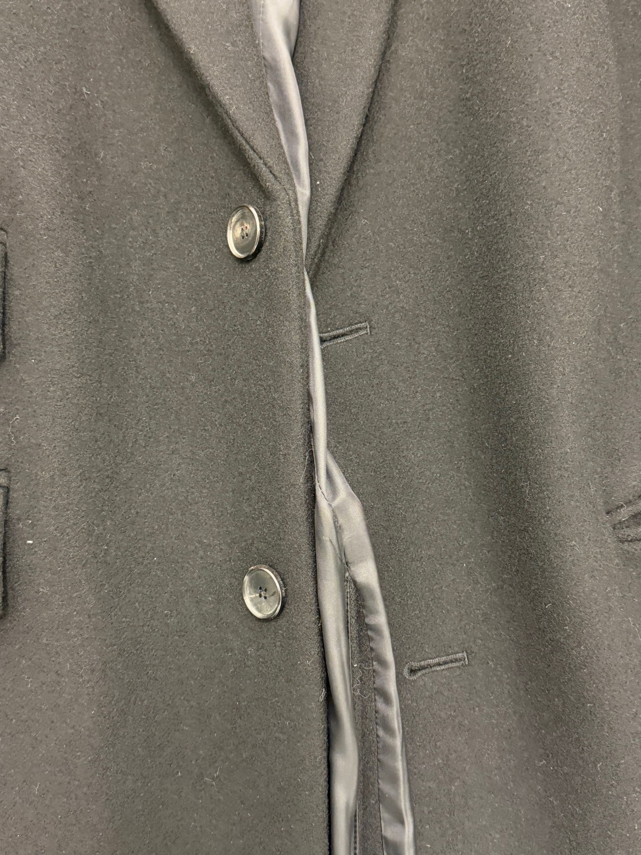 RECTO Black 'Berlin' Heavy Trench Long Coat Size US L / EU 52-54 / 3 - 6 Thumbnail