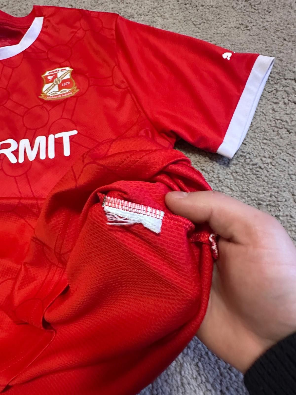 Puma Swindon Town FC 2023/24 Hom Football Shirt Soccer Jersey XXL Size US XXL / EU 58 / 5 - 6 Thumbnail