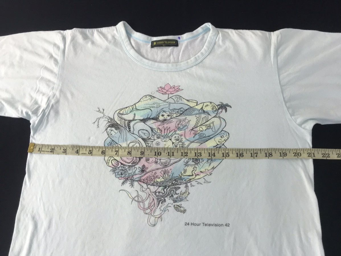 Japanese Brand 24 Hour Television Inori For Our Planet Printed Tee Size US L / EU 52-54 / 3 - 7 Thumbnail