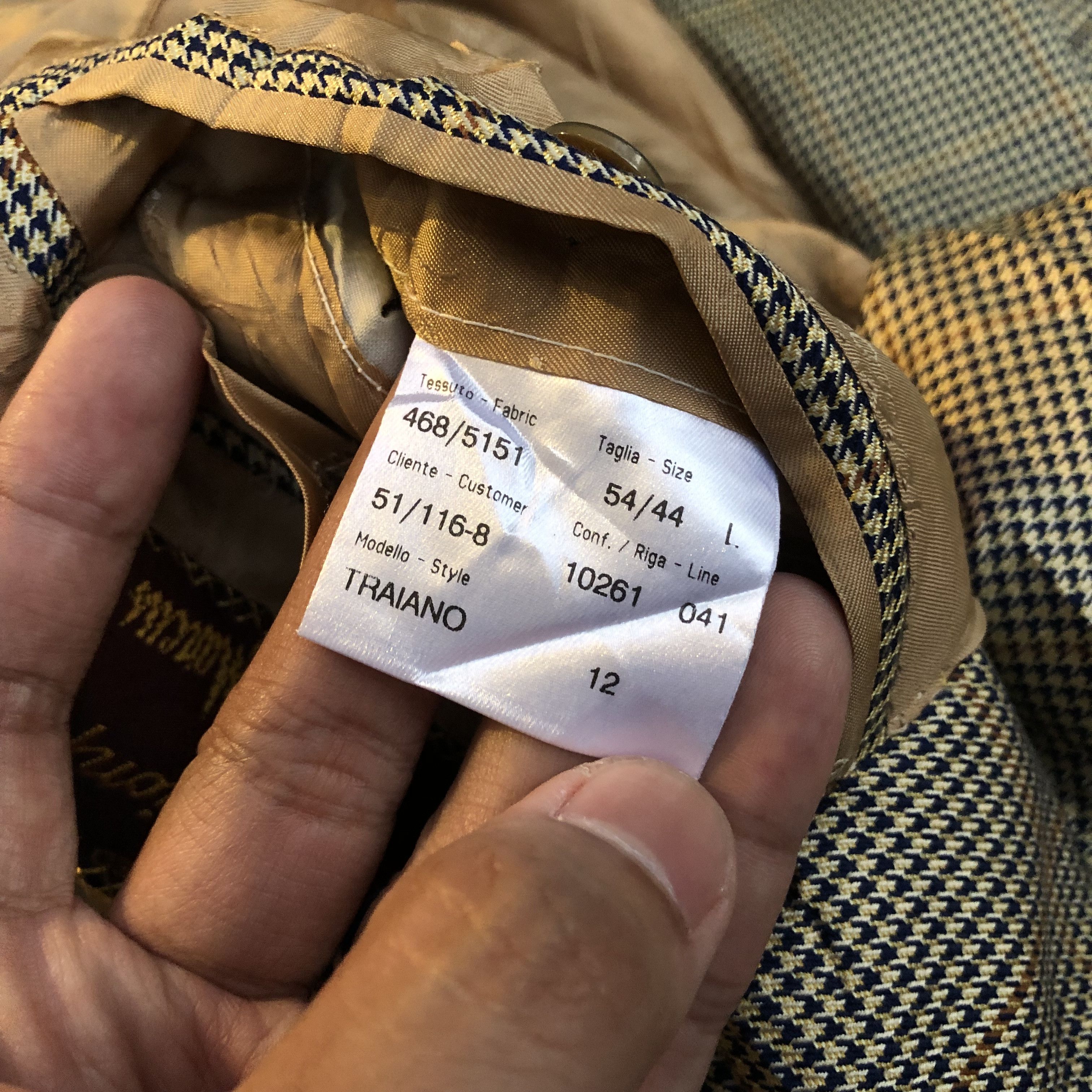 Brioni Brioni For Neiman Marcus Traiano Glen Check Blazer Size 54L - 8 Thumbnail