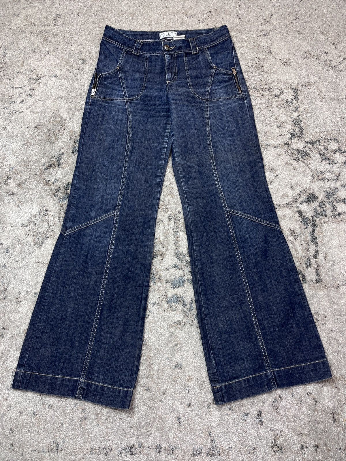 Vintage RICK CARDONA BAGGY 1990s BONDAGE PANTS - LOT № 3185 Size US 32 / EU 48 - 4 Thumbnail