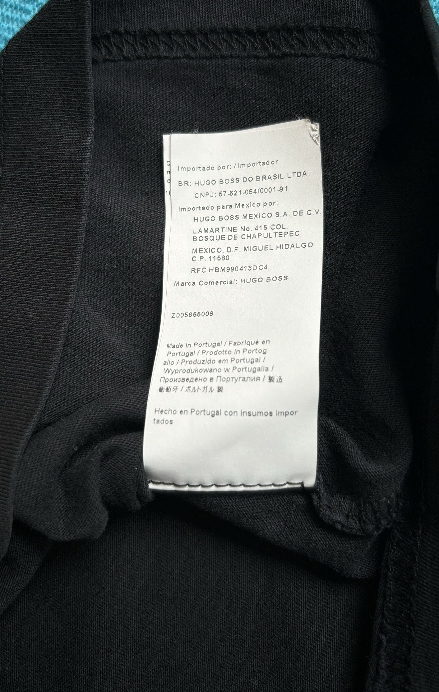 Hugo Boss Hugo Boss Flags black T-shirt Size. M Size US M / EU 48-50 / 2 - 16 Thumbnail