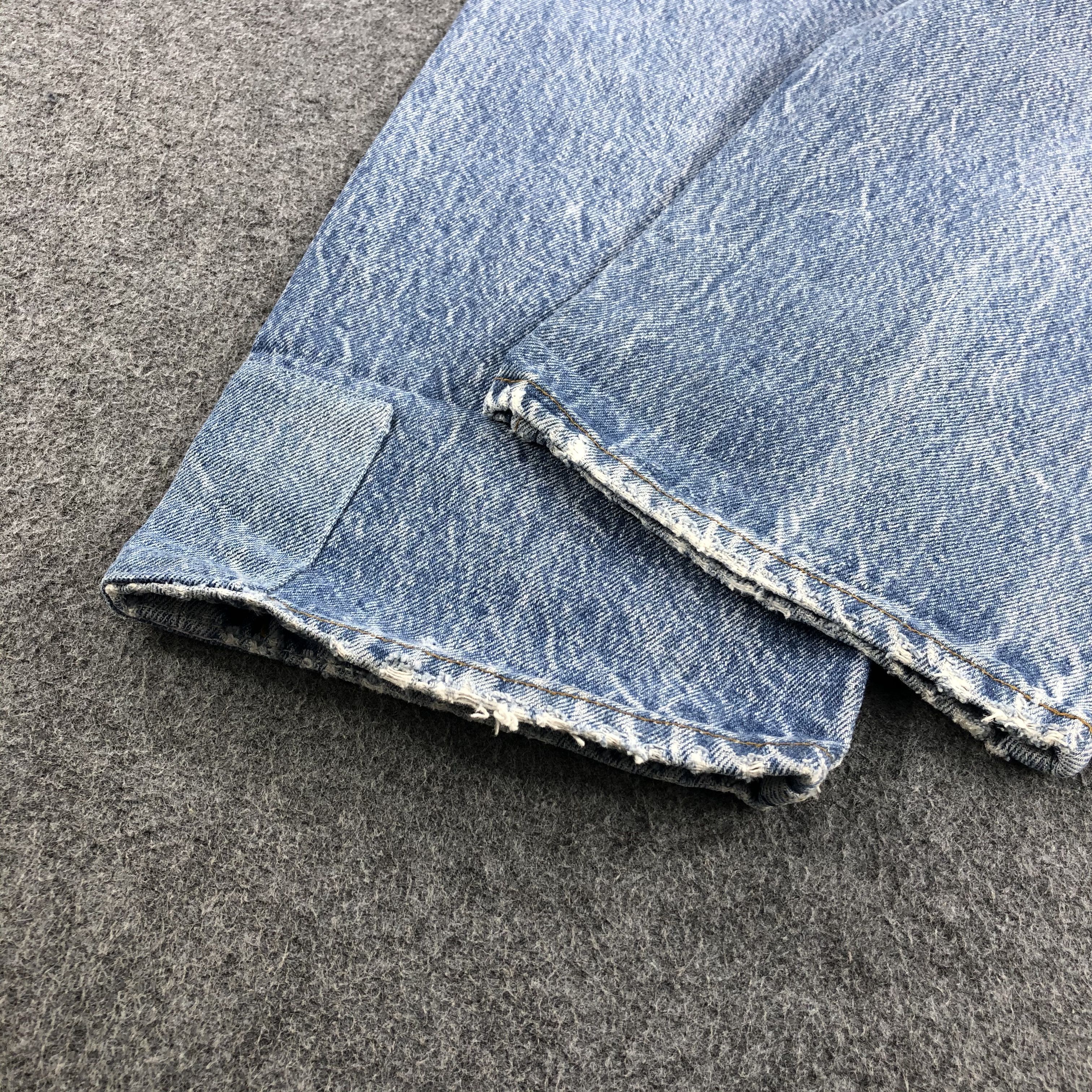 Levi's Vintage 80s Light Wash Levis 501 Jeans-JM868 Size US 32 / EU 48 - 6 Thumbnail