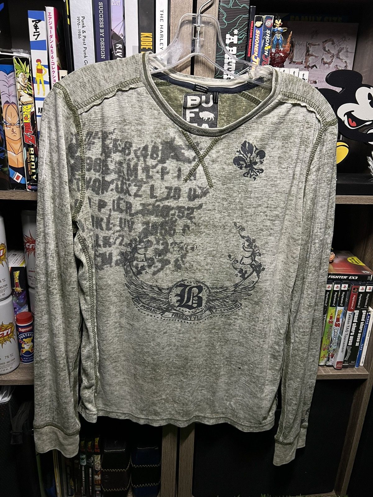 Buffalo David Bitton Vintage Grunge Buffalo David Bitton Long sleeve shirt Size US S / EU 44-46 / 1 - 1 Thumbnail