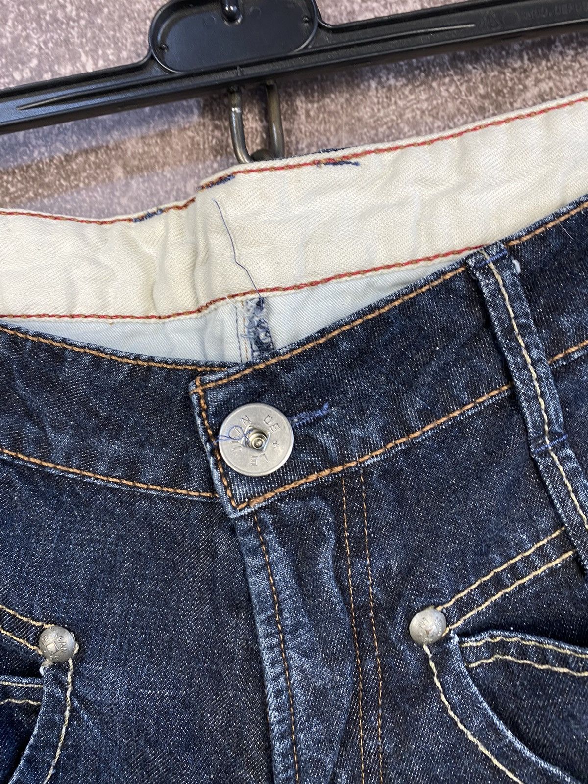 Marithe + Francois Girbaud × Vintage Vintage 90s Marithe Francois Girbaud Denim Shorts Jorts Size US 33 - 6 Thumbnail