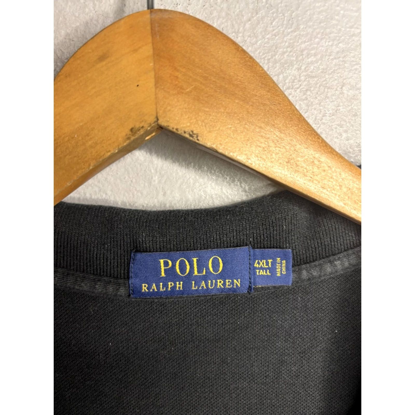 Polo Ralph Lauren Polo Ralph Lauren Shirt Mens 4XLT Tall Black Red Pony Short Sleeve Size US XXL / EU 58 / 5 - 4 Thumbnail