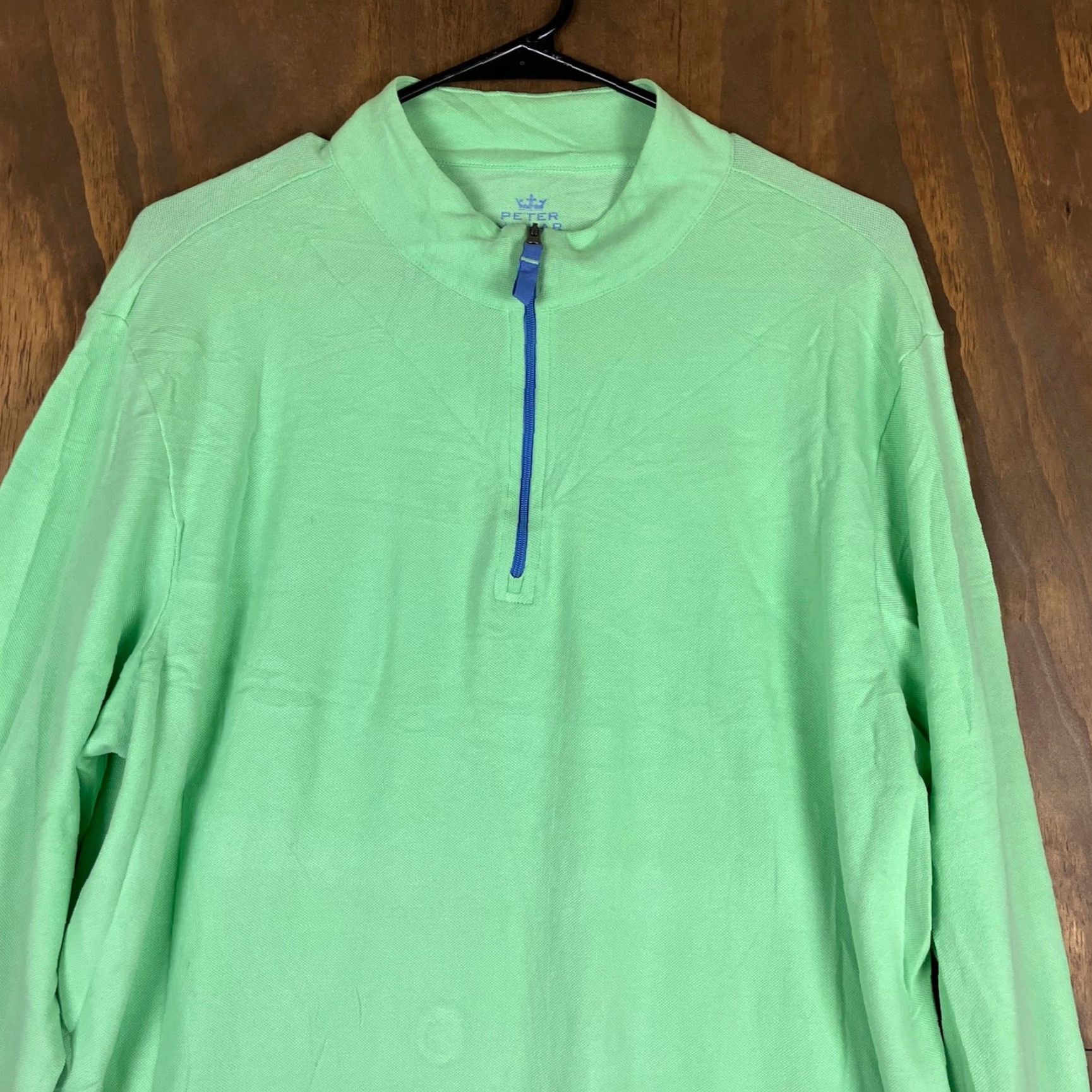 Peter Millar Peter Millar Jacket Green Crown Sport 1/4 Zip Perth Pullover Stretch Large Mens Jacket Regular XS-XL? Size US L / EU 52-54 / 3 - 2 Thumbnail