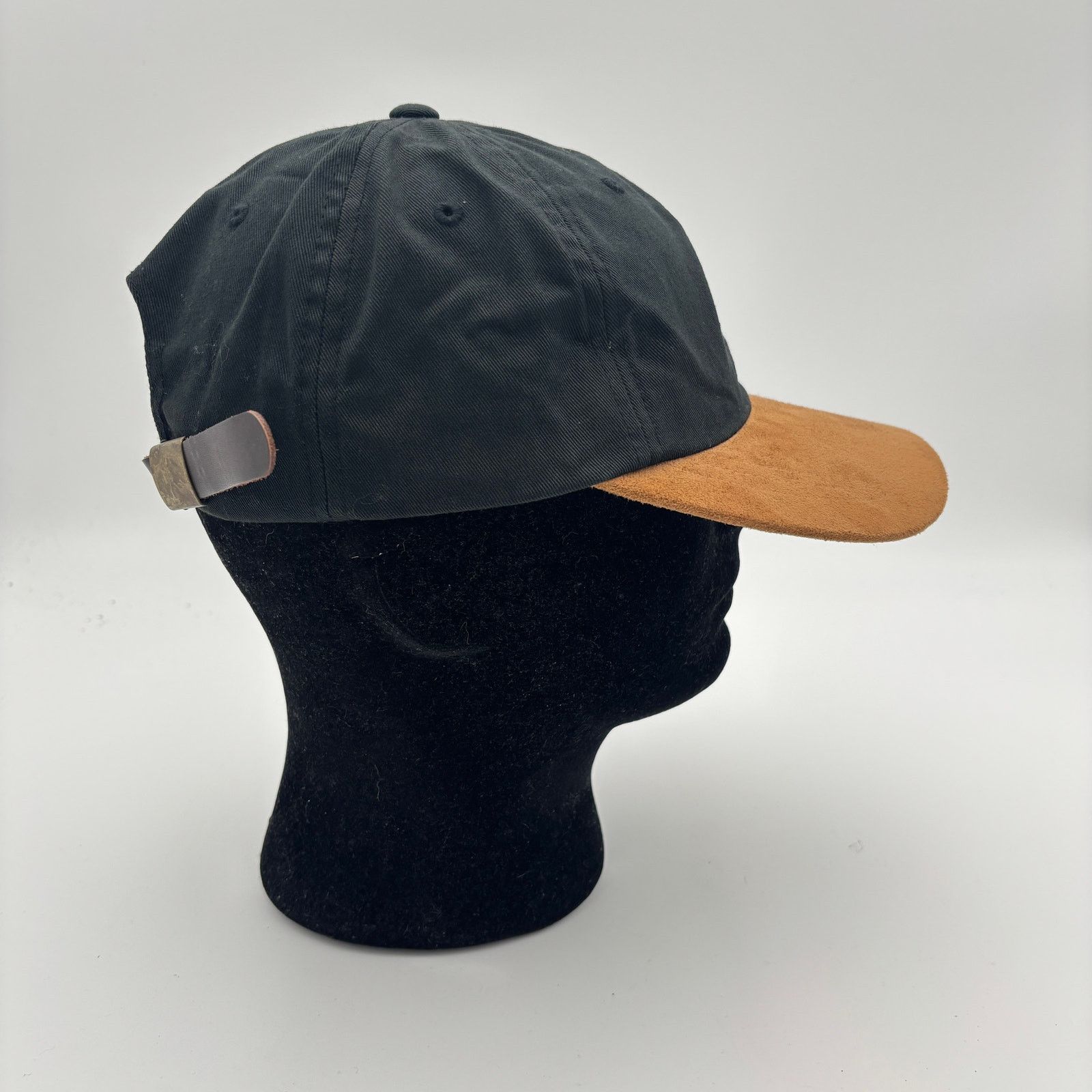 Rare Stussy Mini SS Suede Visor Cap Adjustable Strapback