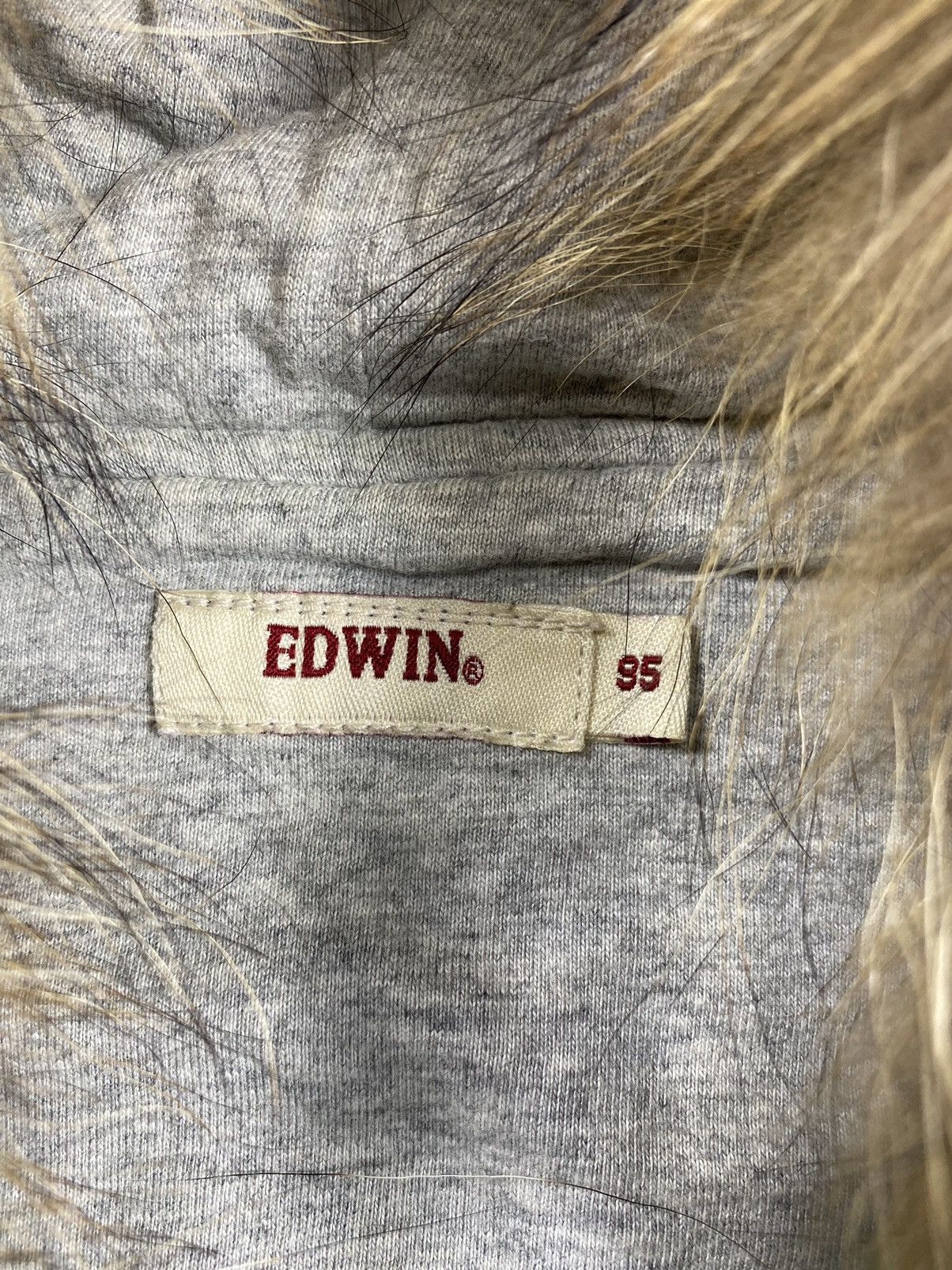 Japanese Brand Edwin Fur Flannel Hoodie ifsixlgb Style Size US M / EU 48-50 / 2 - 6 Thumbnail