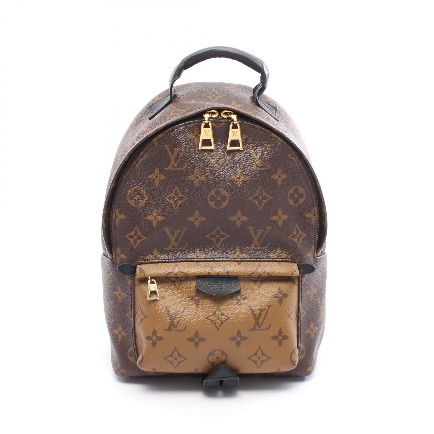 Louis Vuitton Louis Vuitton Louis Vuitton Palm Springs Monogram Reverse Backpack Textile Backpack M43116 DUTY FREE for USA Size ONE SIZE - 1 Thumbnail