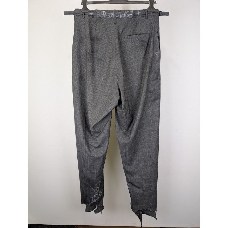 Balenciaga o1rshd1 Heather Price of Wales Skater Tailored Pant in Grey Size US 32 / EU 48 - 5 Thumbnail