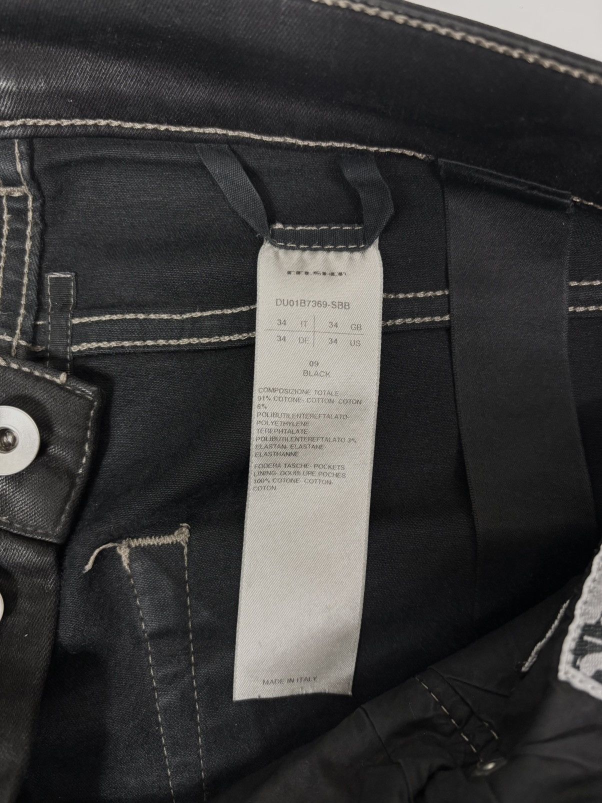 Rick Owens × Rick Owens Drkshdw Rick Owens FW21 ”Gethsemane” Tyrone Bootcut Jeans – Size 34 Size US 34 / EU 50 - 10 Thumbnail