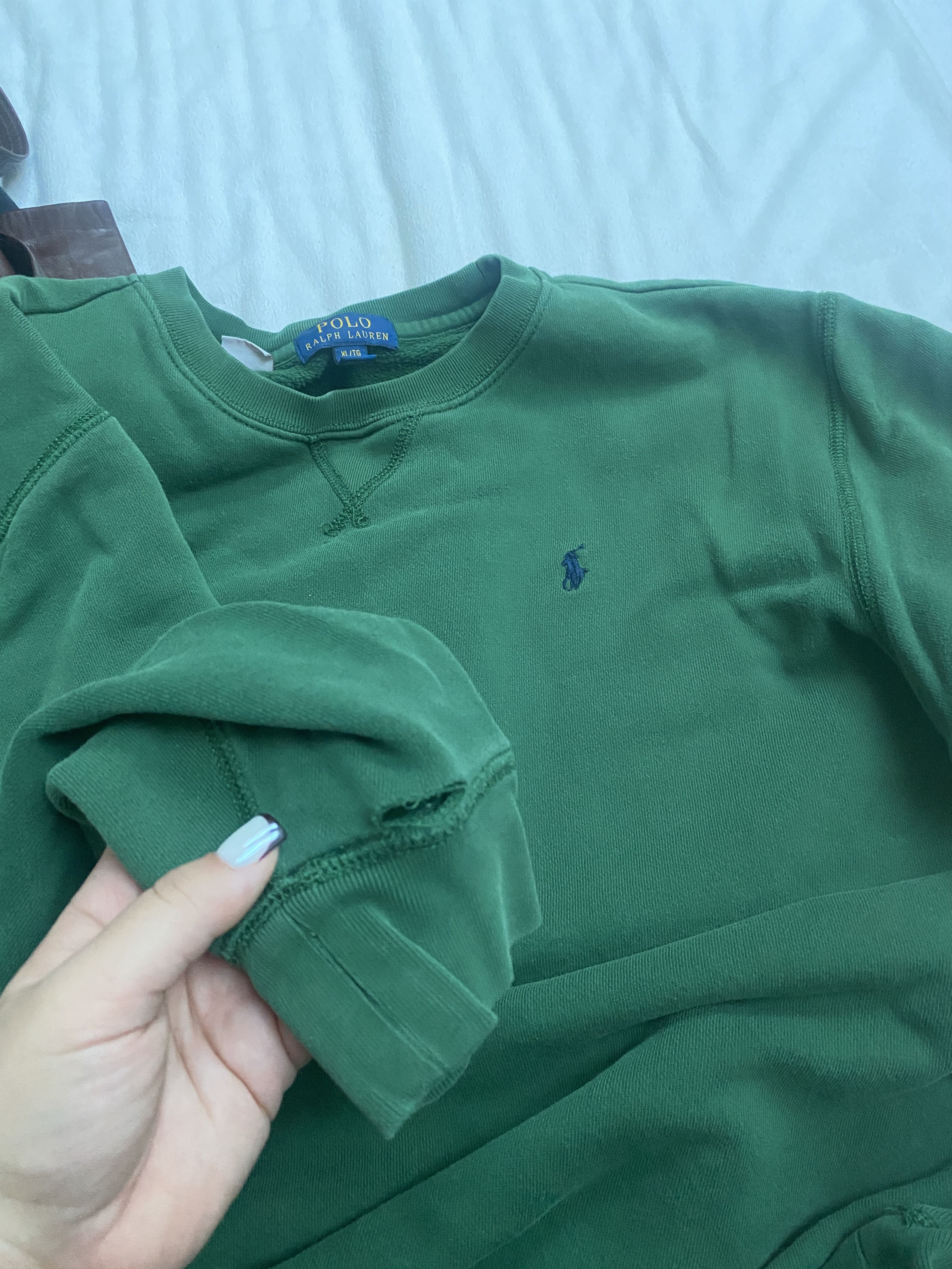 Polo Ralph Lauren Polo Ralph Lauren small pony sweatshirt crewneck Size US S / EU 44-46 / 1 - 7 Thumbnail