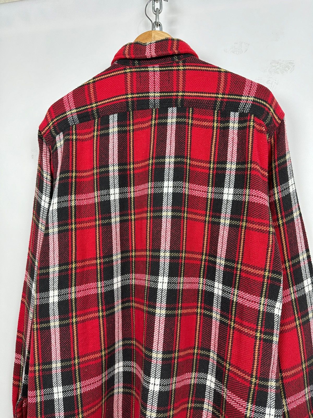 Polo Ralph Lauren RRL Ralph Lauren Double RL Plaid Flannel Long Sleeve Shirt Size US L / EU 52-54 / 3 - 12 Thumbnail