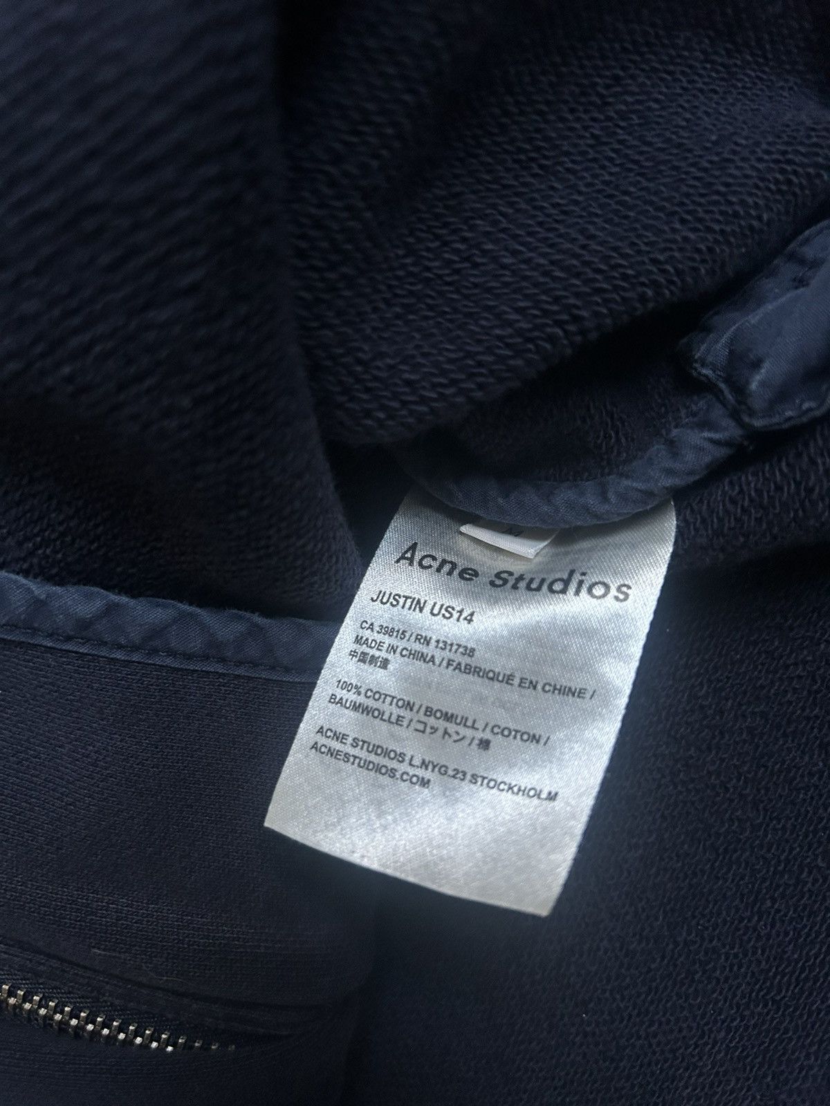 Acne Studios Acne Studios Multi Zipped Hoodie Size US M / EU 48-50 / 2 - 5 Thumbnail