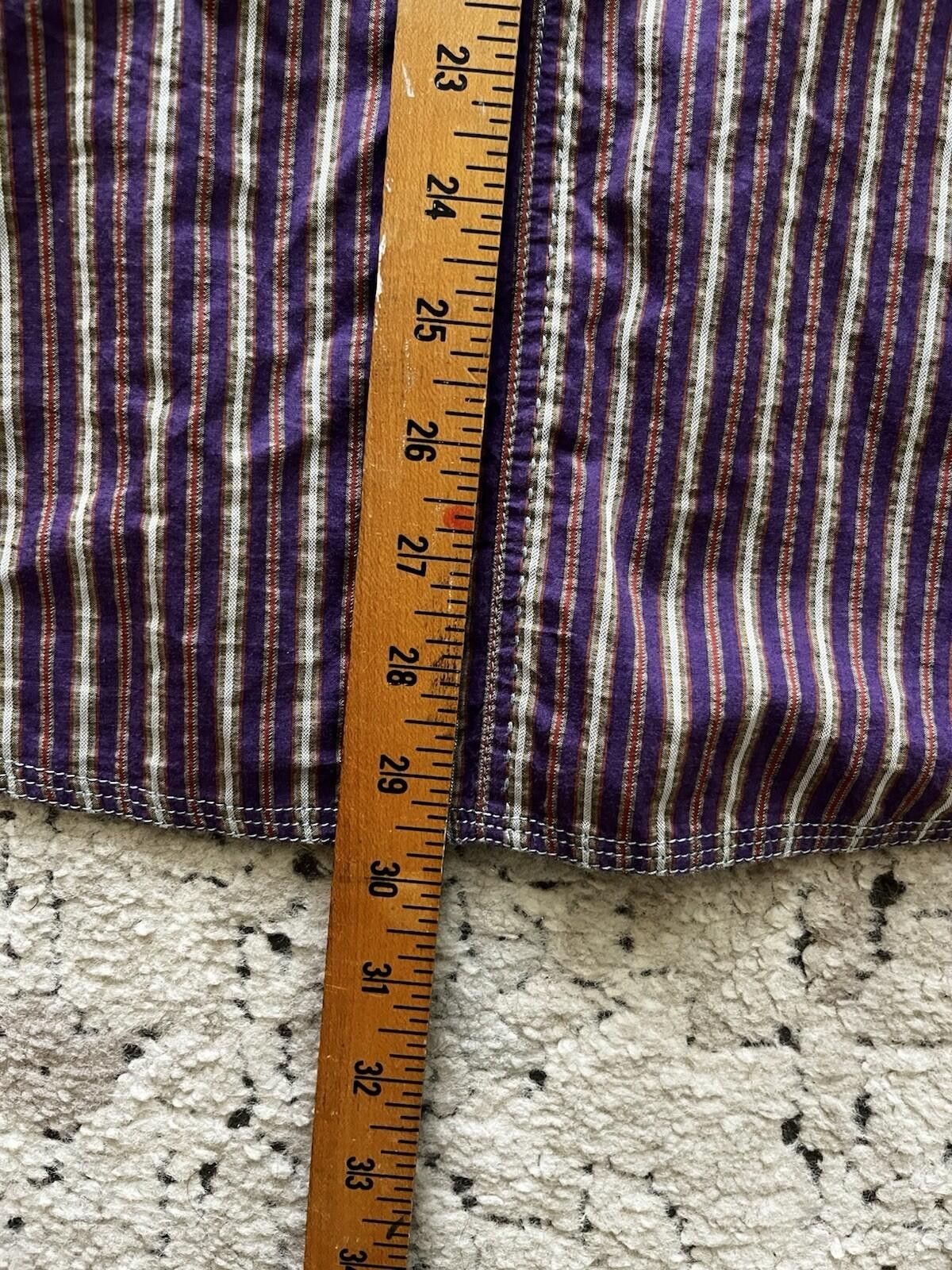 Robert Graham Robert Graham Zen Collection Striped Long Sleeve Shirt L Size US L / EU 52-54 / 3 - 9 Thumbnail