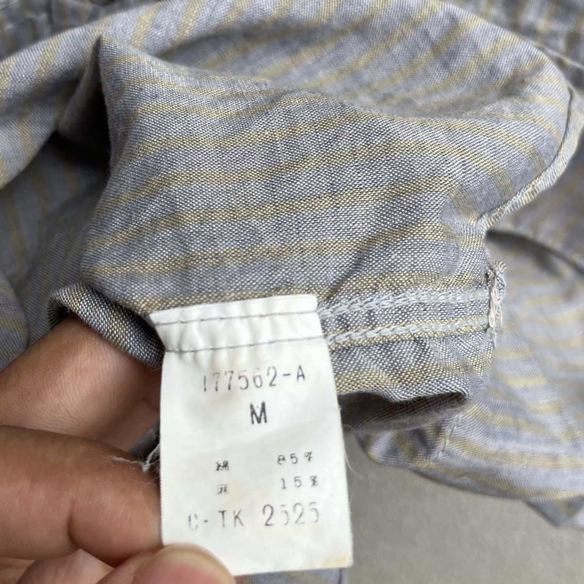 Issey Miyake ISSEY MIYAKE hidden pocket shirt Size US L / EU 52-54 / 3 - 7 Thumbnail