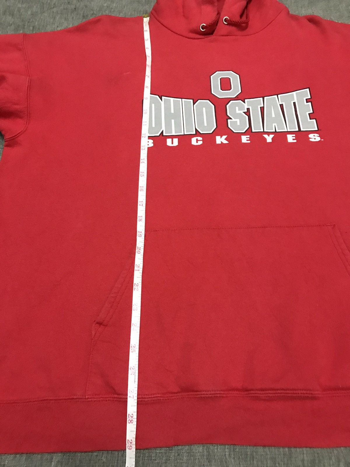 Vintage Ohio State Buckeyes Hodie Size US XL / EU 56 / 4 - 7 Thumbnail