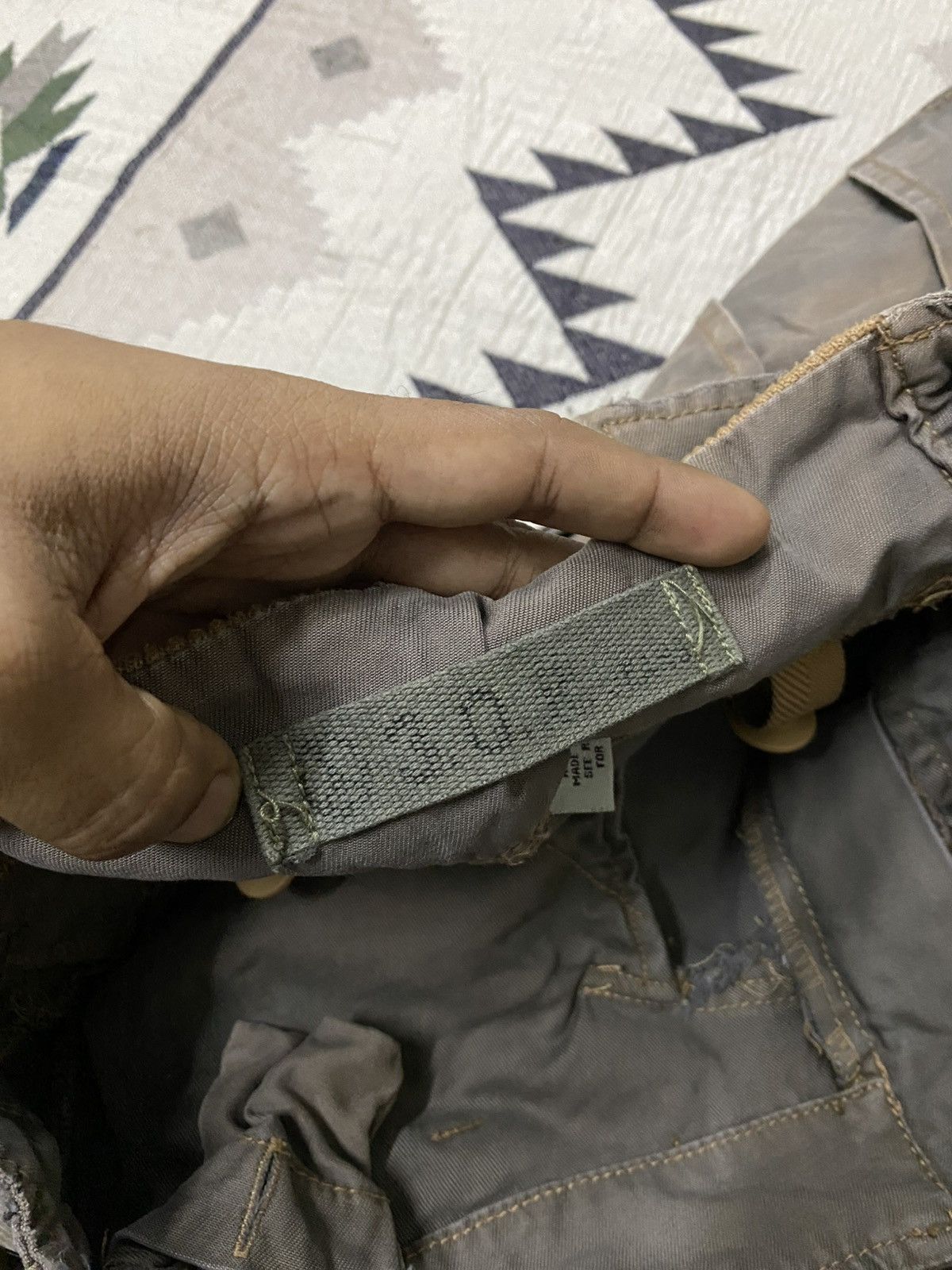 If Six Was Nine 2000s IFSIXWASNINE STYLE BONDAGE MULTIPOCKET CARGO PANT Size US 30 / EU 46 - 11 Thumbnail