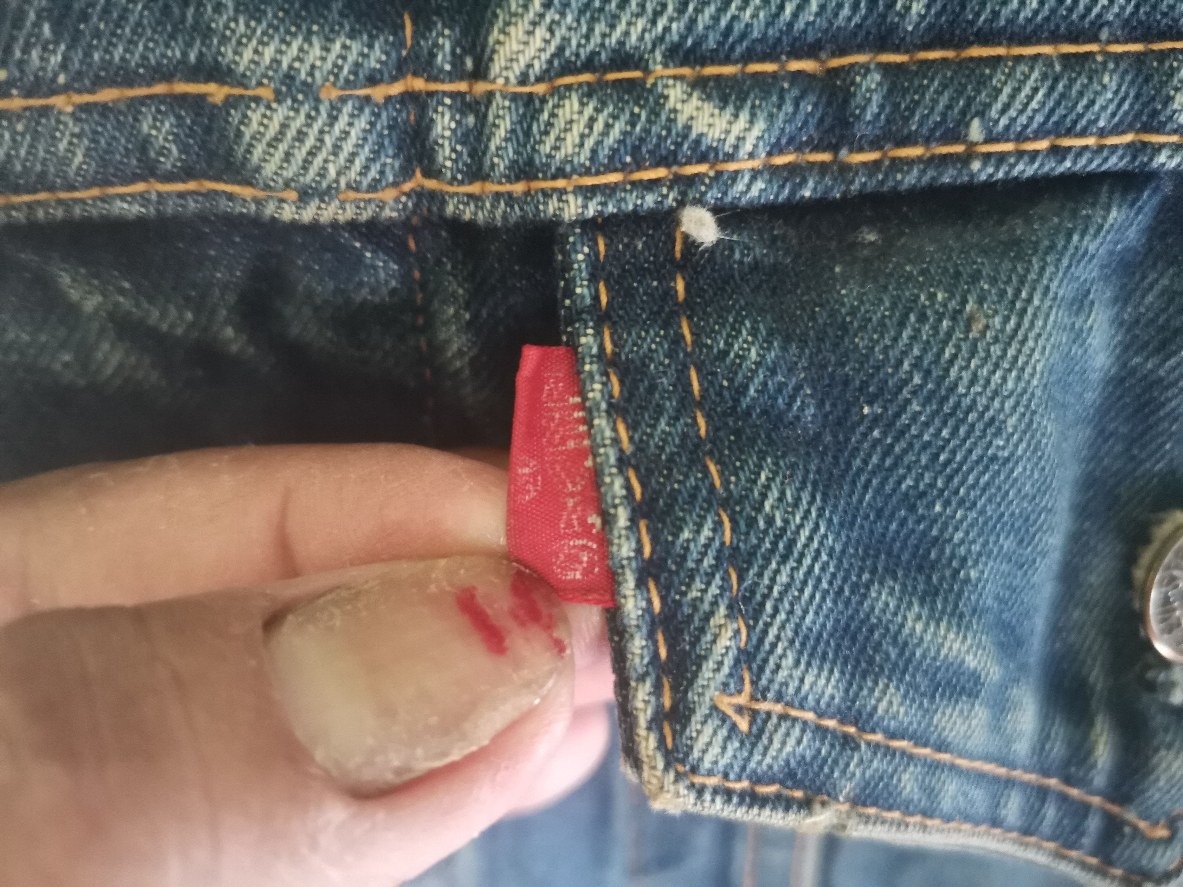 Levi's × Levi's Vintage Clothing Rare vintage Levi's denim jacket stemp button 52 Size US M / EU 48-50 / 2 - 8 Thumbnail