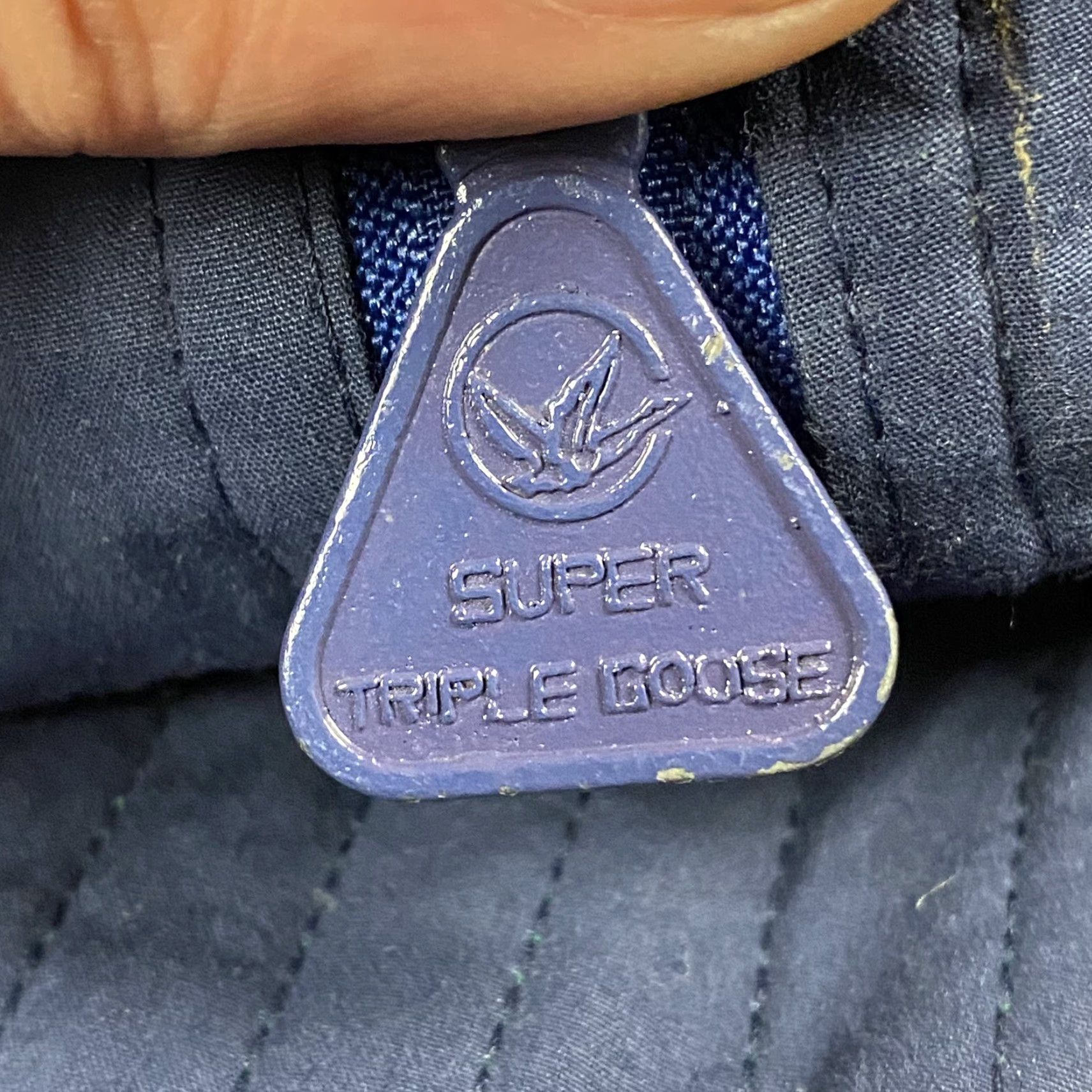 Vintage VINTAGE Goose Down USA Parka Jacket Unisex Adults L Blue 90s Nature Outdoor Winter Down Filled Size US L / EU 52-54 / 3 - 3 Thumbnail