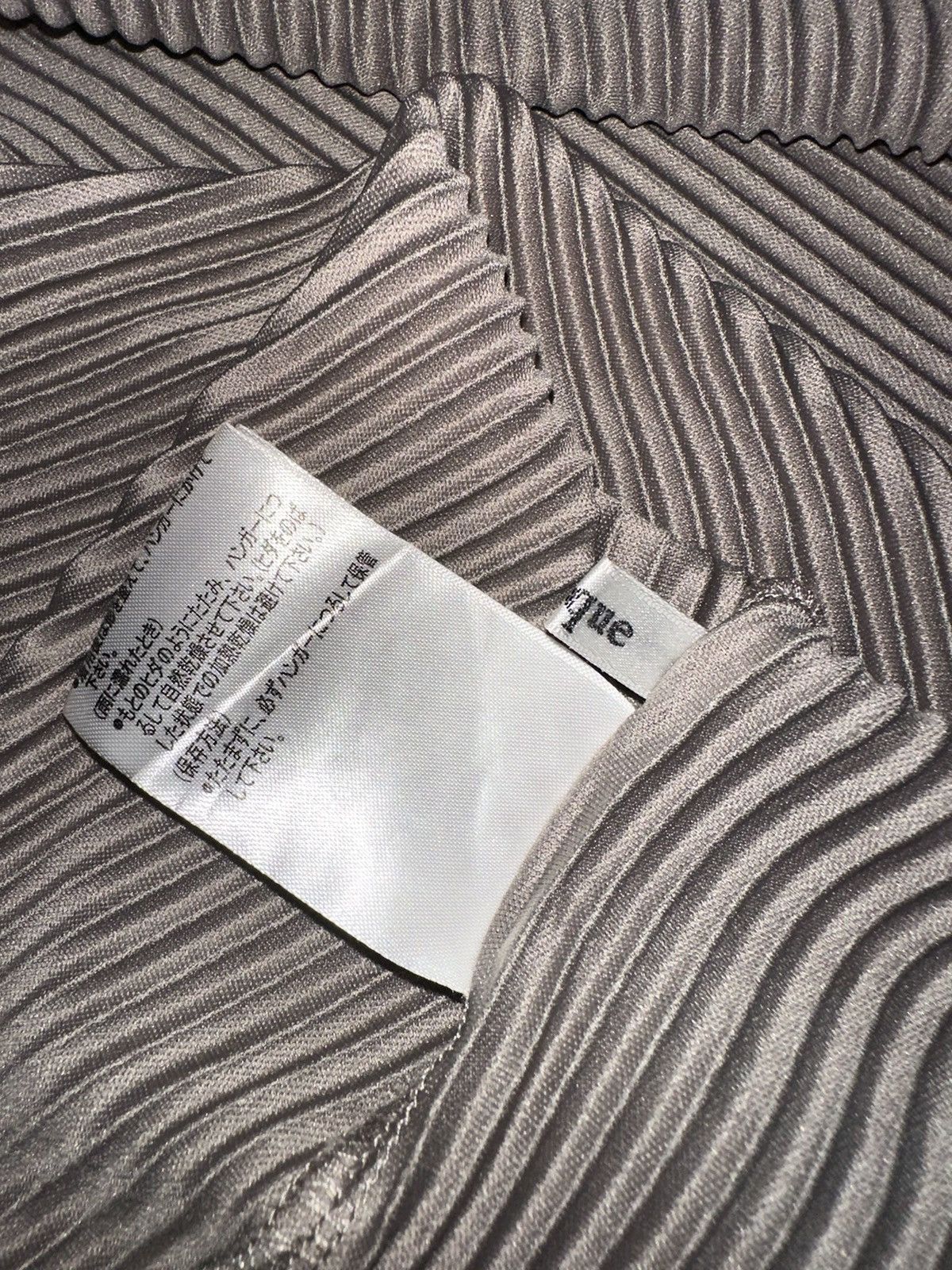 Japanese Brand 2000s UNDEFINED PLEATS LUTIQUE ISSEY MIYAKE YOHJI STYLE Size L / US 10 / IT 46 - 11 Thumbnail
