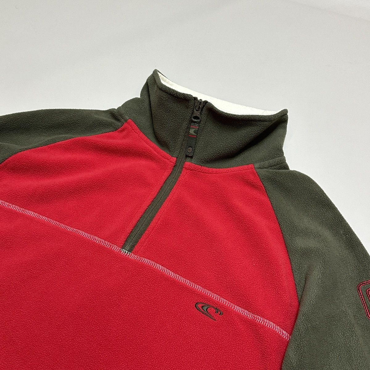 O'Neill Vintage Oneill fleece 1/4 zip big logo mens L Size US XL / EU 56 / 4 - 5 Thumbnail