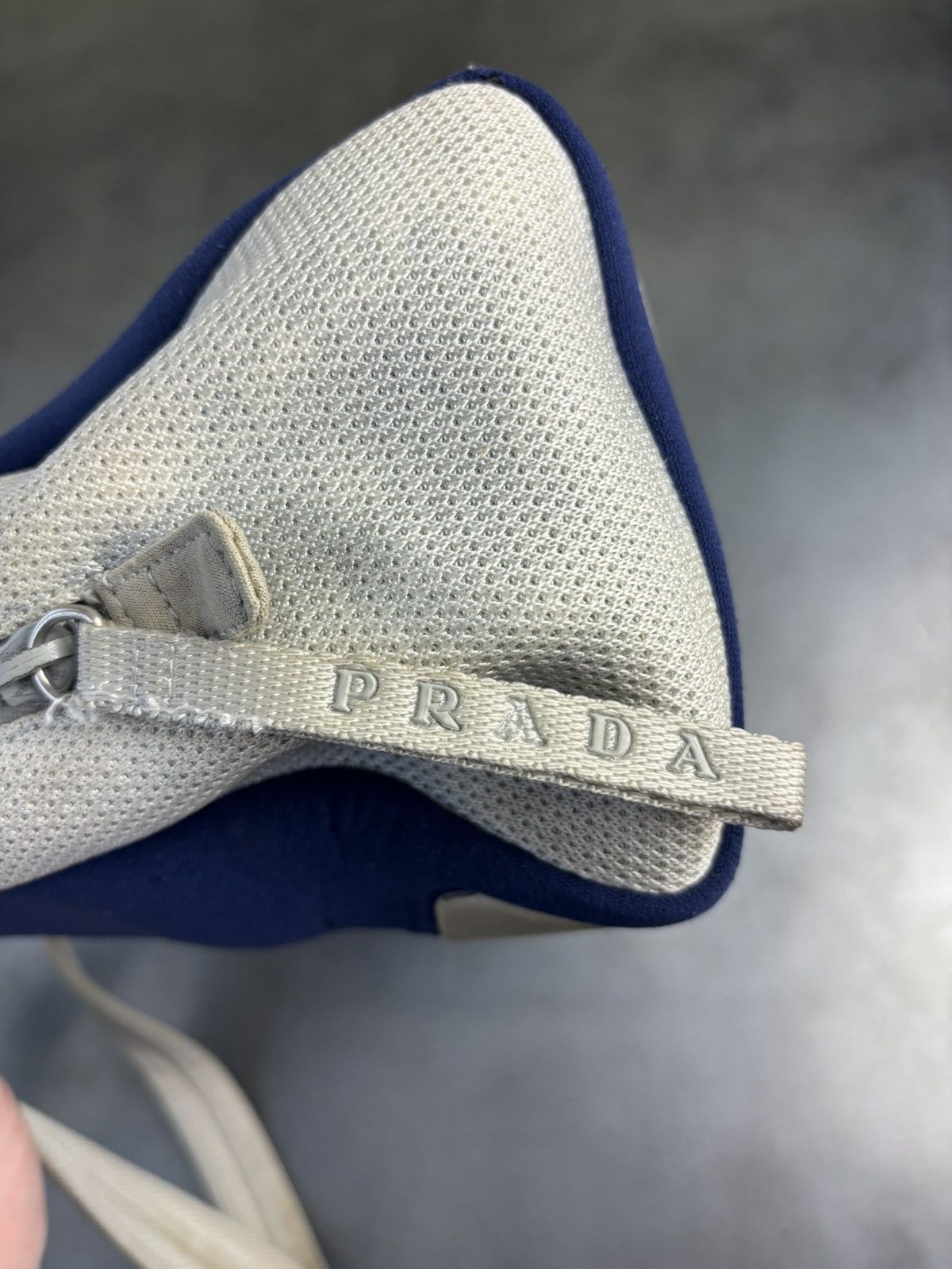 Prada × Vintage S/S 2000 Prada Sport Bag Vintage Prada Bag Mesh Linea Rossa Size ONE SIZE - 3 Thumbnail