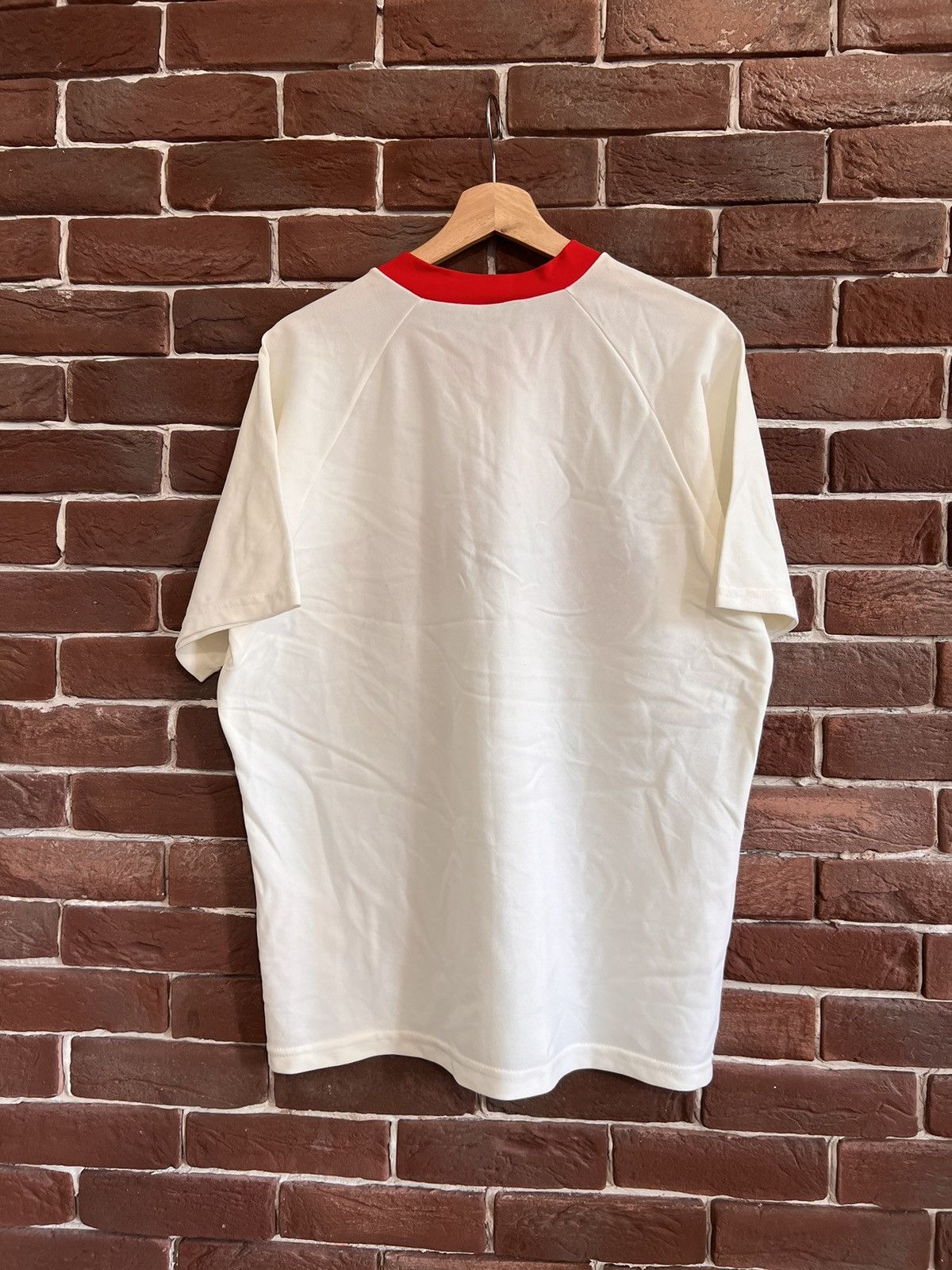 Majestic Rare 80s Vintage Boston Red Sox MLB XL Sand Knit Jersey Size US XL / EU 56 / 4 - 2 Thumbnail