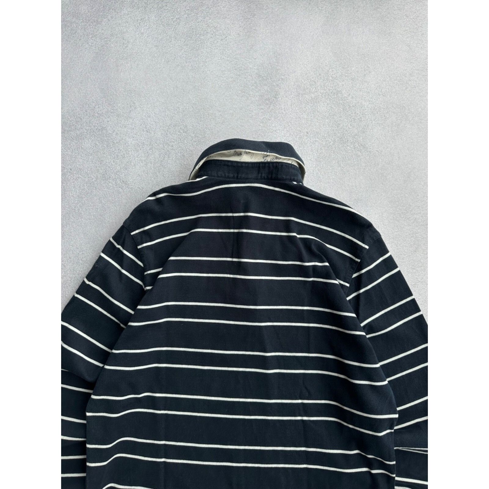 Paul & Shark VTG Paul & Shark Yachting KPW Striped Rugby Shirt Size US L / EU 52-54 / 3 - 8 Thumbnail