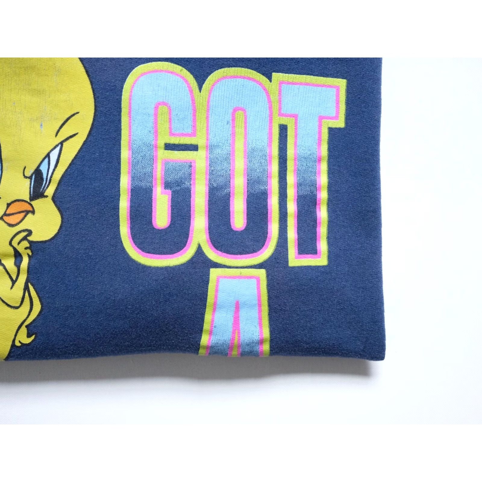 Vintage VINTAGE LOONEY TUNES TWEETY BIRD CARTOON GOT A PROBLEM? VTG 90s RETRO SWEATSHIRT BLUE 1997 XL Size US XL / EU 56 / 4 - 4 Thumbnail