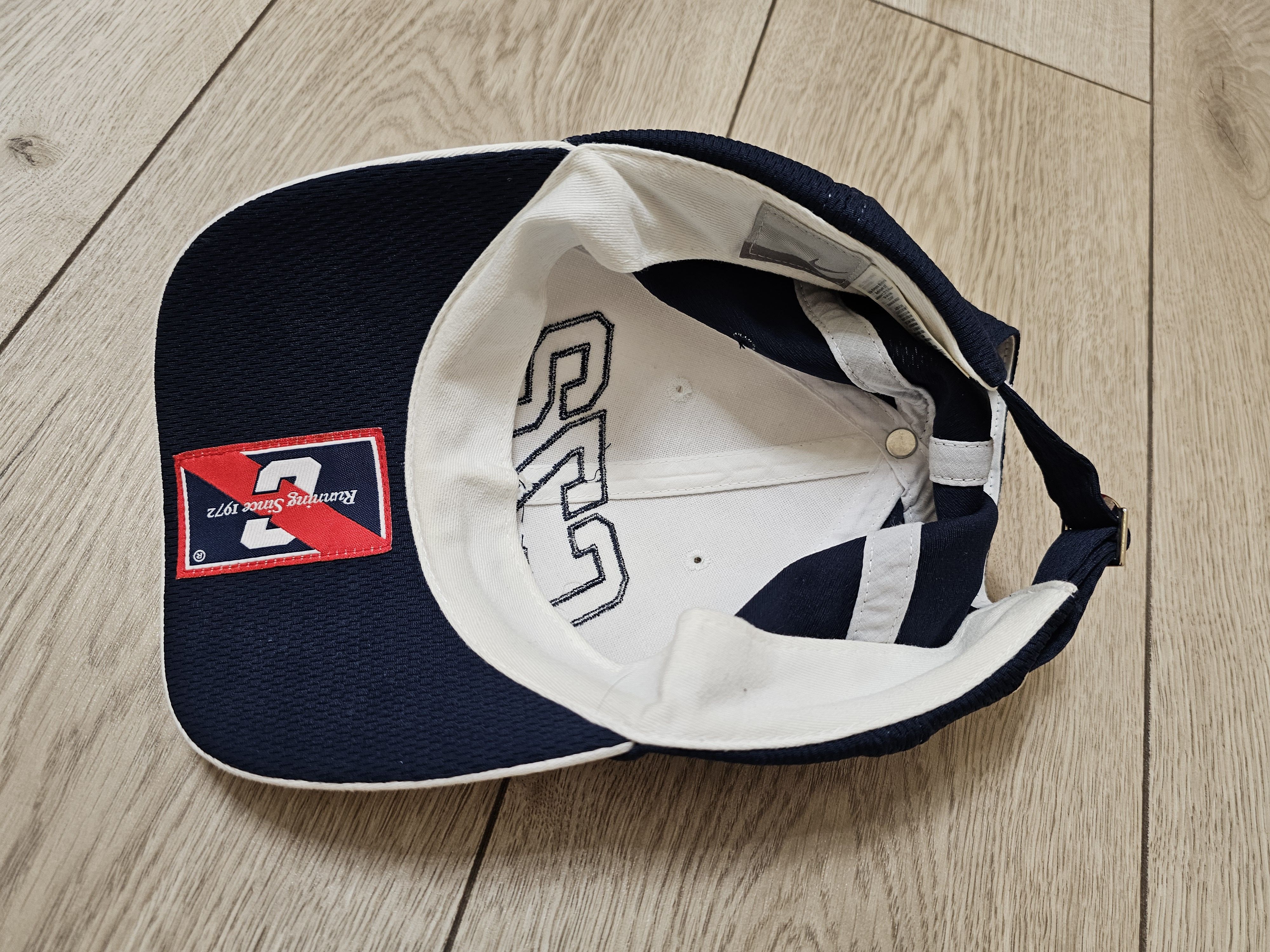 Nike NIKE VINTAGE CAP WHITE CAP C72 HAT RUNNING SINCE 1972 Size ONE SIZE - 3 Thumbnail