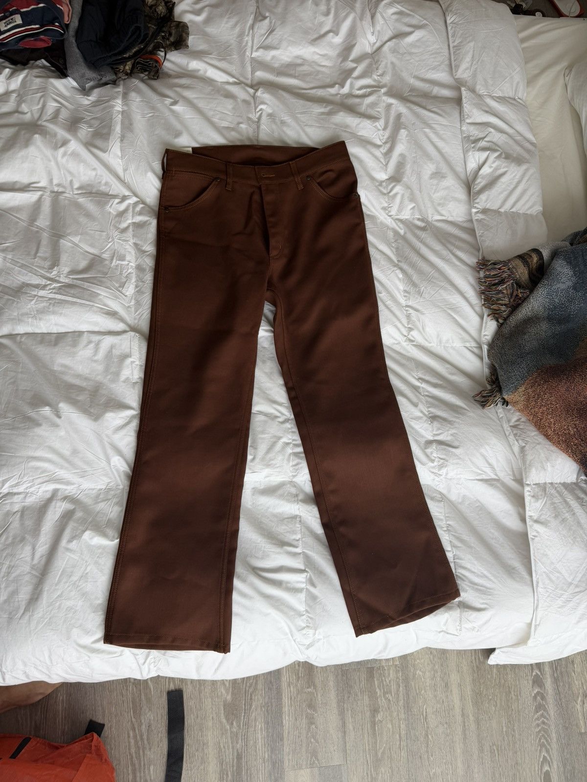 Sandro × Wrangler 60s Style Wool Pant Size US 30 / EU 46 - 2 Thumbnail