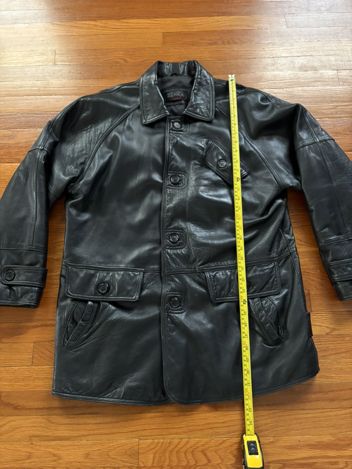 Other Vintage Leather Jacket Size US L / EU 52-54 / 3 - 10 Thumbnail