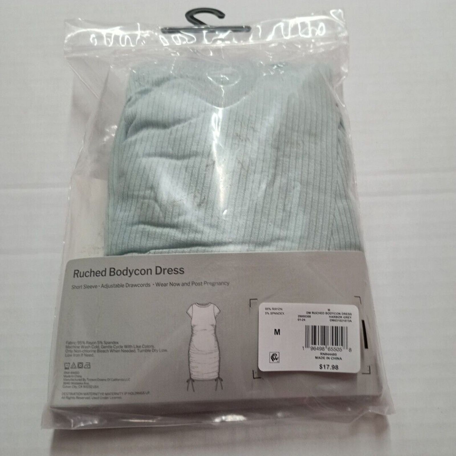 & Other Stories Destination Maternity Bodycon Dress Size M Harbor Gray Size M / US 6-8 / IT 42-44 - 3 Thumbnail