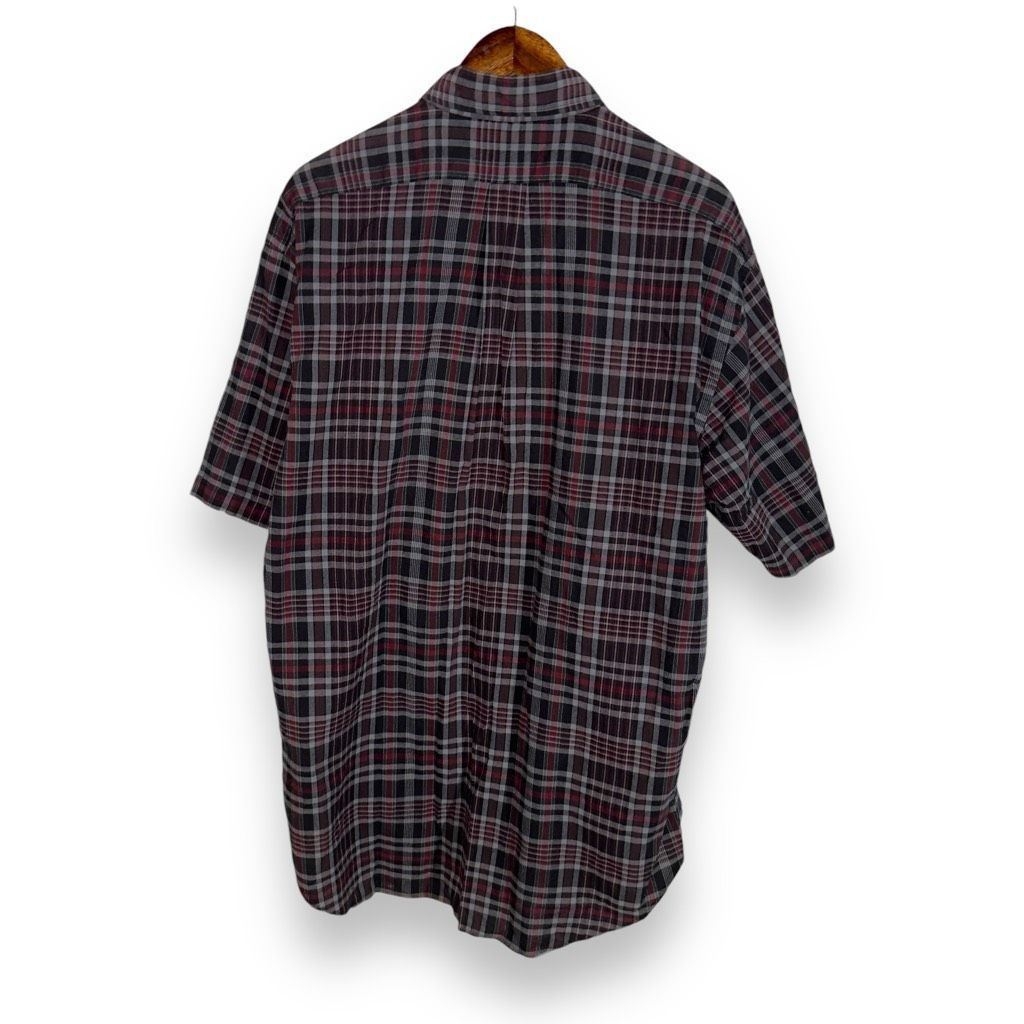 Polo Ralph Lauren Polo Ralph Lauren Blake Black Madras S/S Button Down Shirt L Size US L / EU 52-54 / 3 - 8 Thumbnail