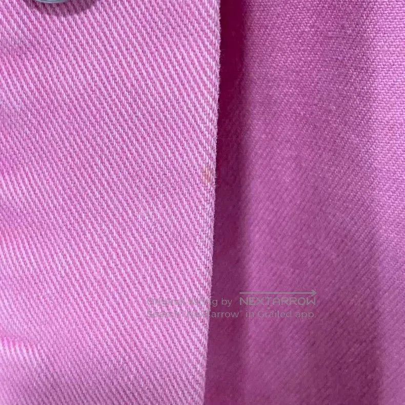 Balenciaga Balenciaga Pink Washed Denim Jacket. Size US M / EU 48-50 / 2 - 5 Thumbnail