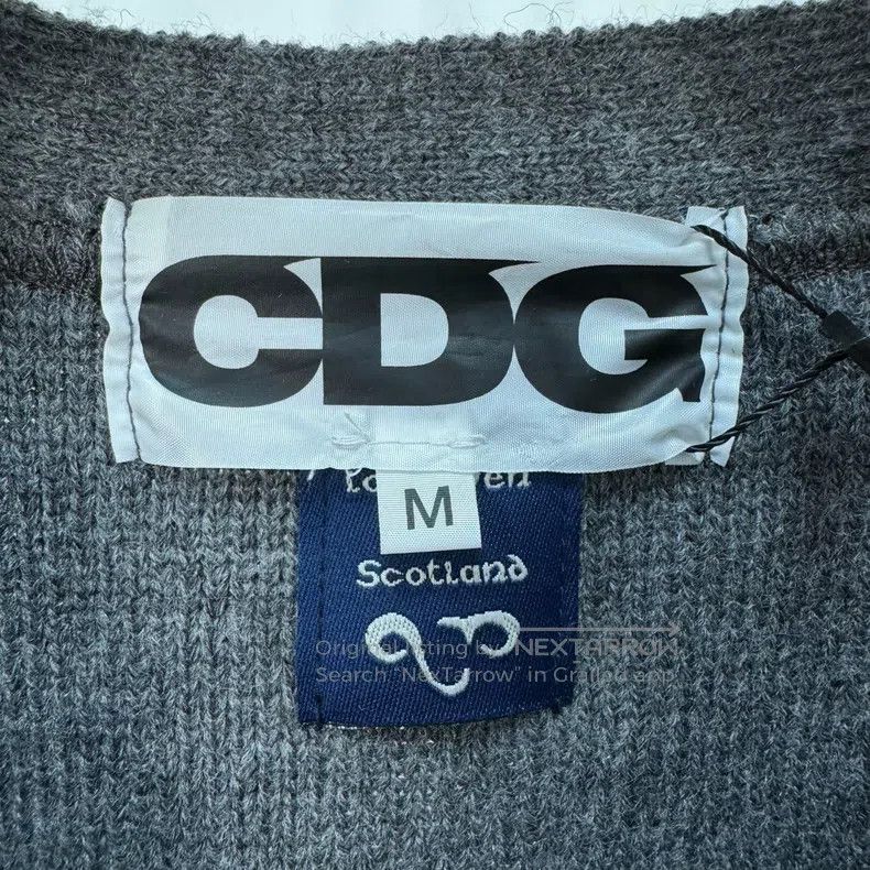 Comme des Garcons Comme Des Garcons Back print letter cardigan Size M / US 6-8 / IT 42-44 - 5 Thumbnail
