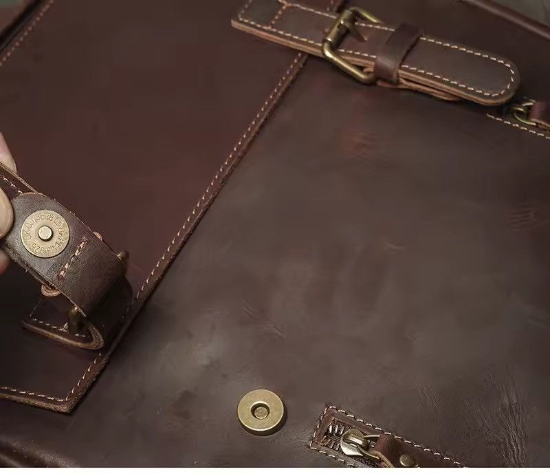 Genuine Leather Genuine Leather Backpack Size ONE SIZE - 6 Thumbnail