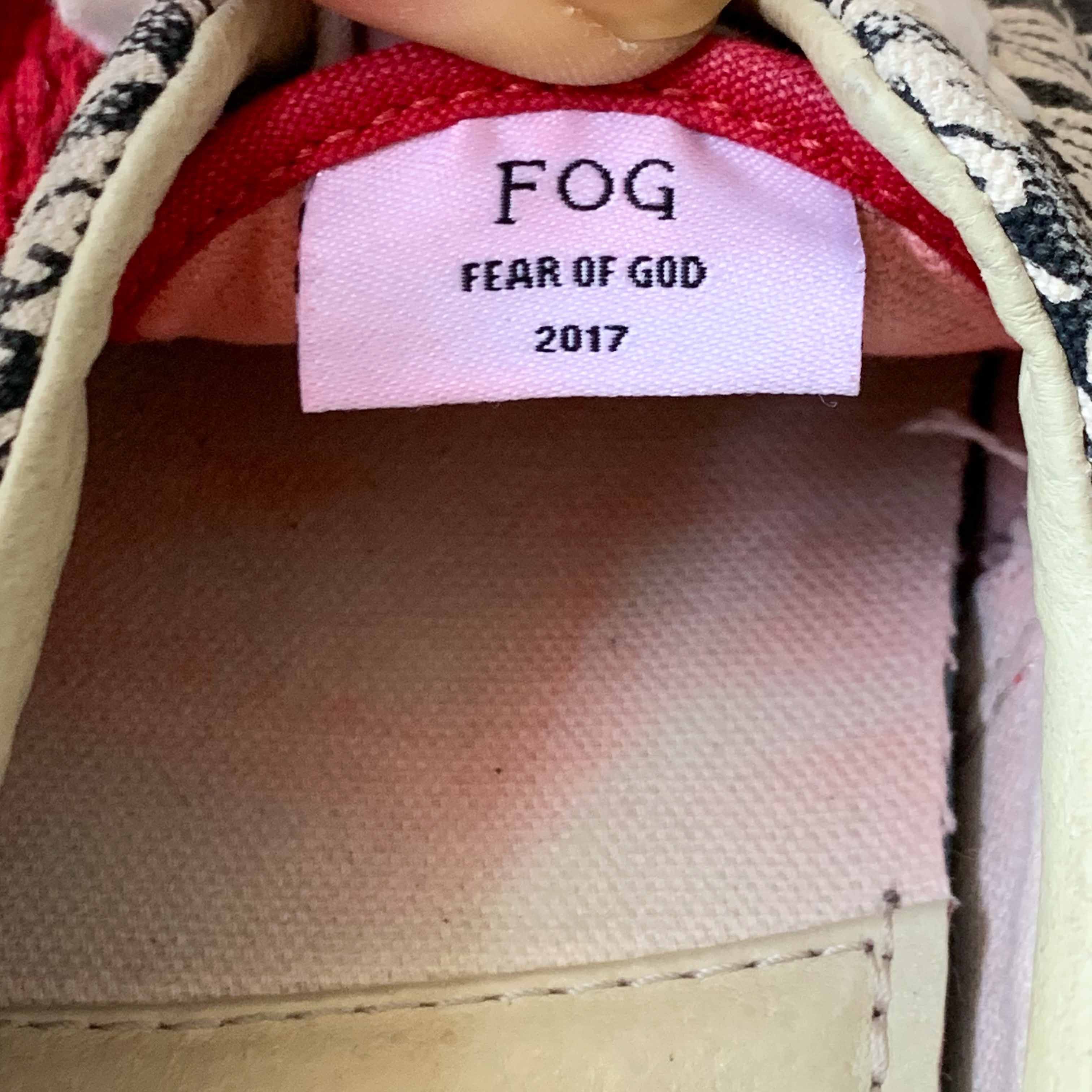 Fear of God × Vans Vans Era 95 Dx Fear Of God Red Size US 7.5 / EU 40-41 - 8 Thumbnail