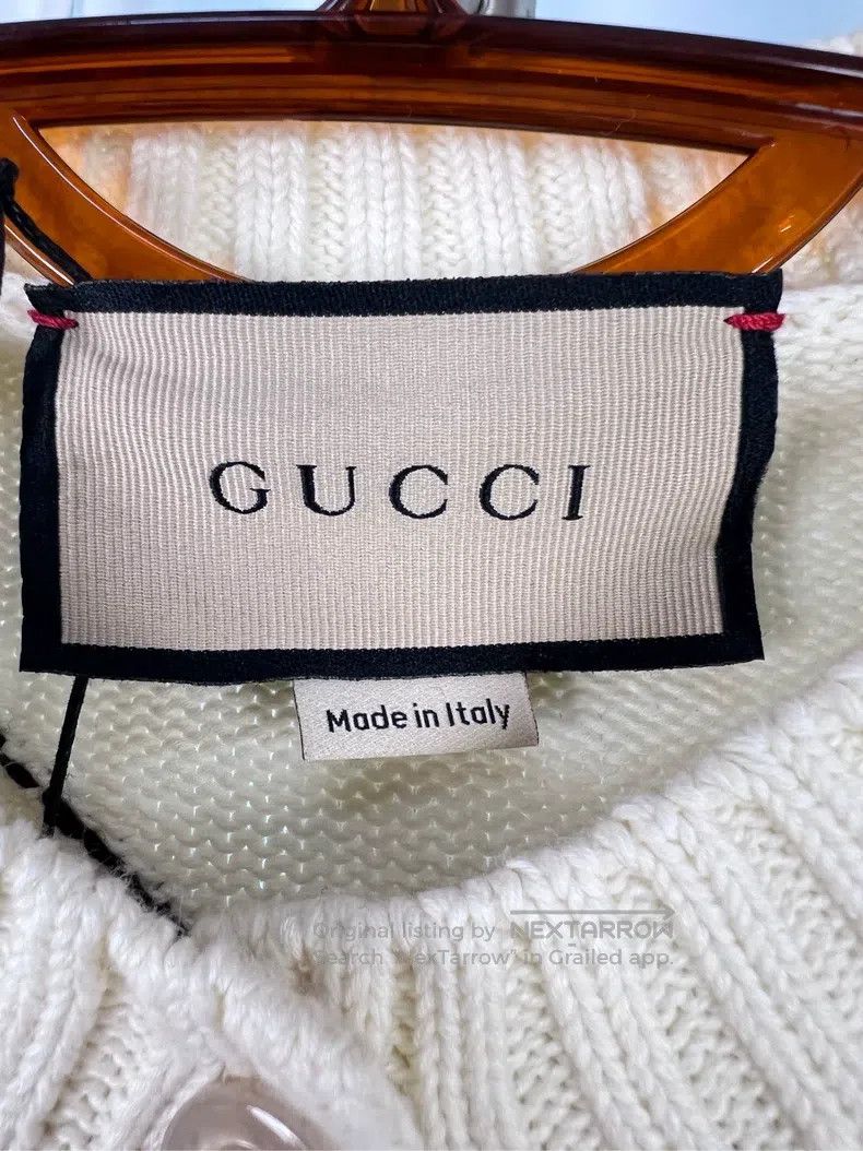 Gucci Gucci Knitted cardigan sweater with bow Size XS / US 0-2 / IT 36-38 - 4 Thumbnail