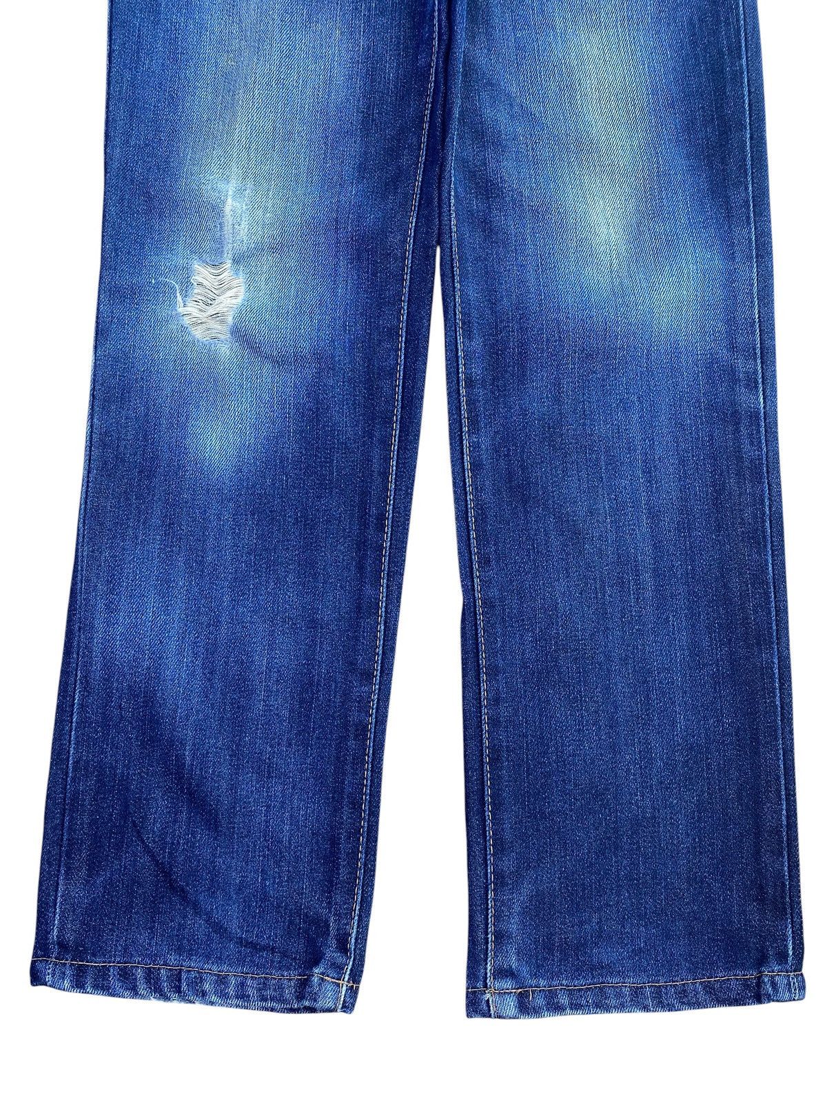 Edwin Vintage Edwin 502 Dark Blue Wash Style Loose Jeans Size US 26 / EU 42 - 9 Thumbnail