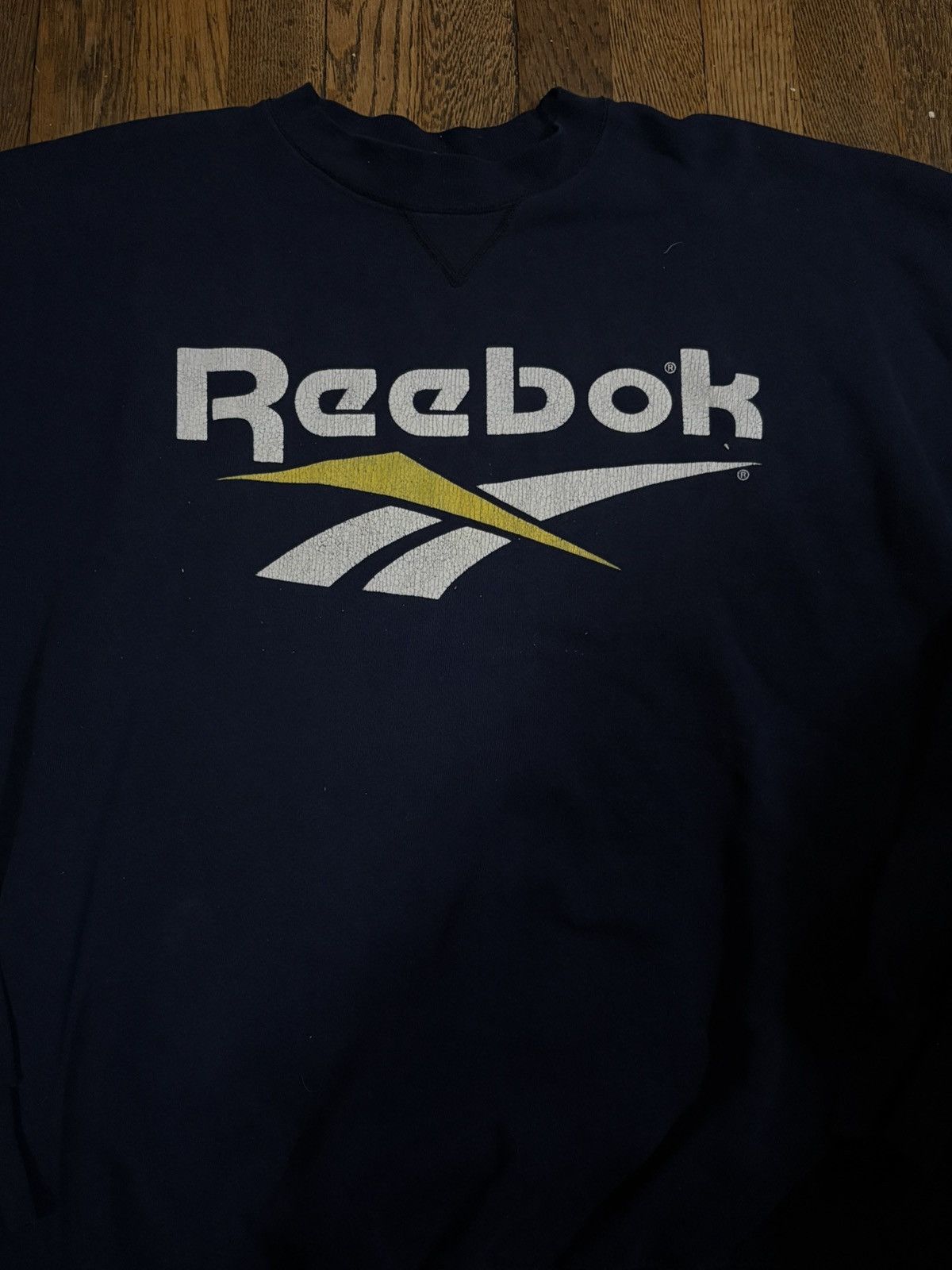 Reebok × Vintage REEBOK Classic Logo Crewneck Sweatshirt Size US XL / EU 56 / 4 - 2 Thumbnail