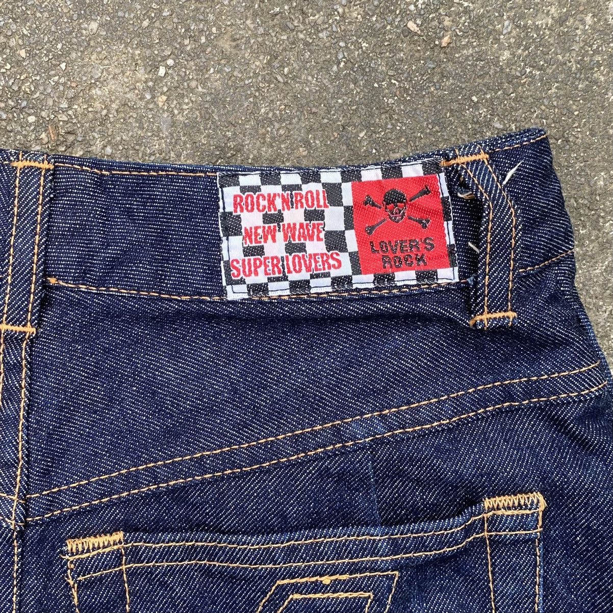 Japanese Brand × Seditionaries × Vintage Super Lovers Rock’n Roll New Wave Denim Skirt Super Lovers Size 25" / US 0 / IT 36 - 8 Thumbnail