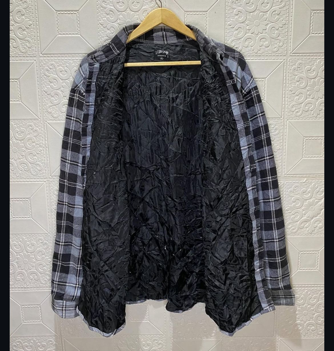 Stussy 2000s Stussy Flannel Outter Jacket y2k Size US XL / EU 56 / 4 - 3 Thumbnail