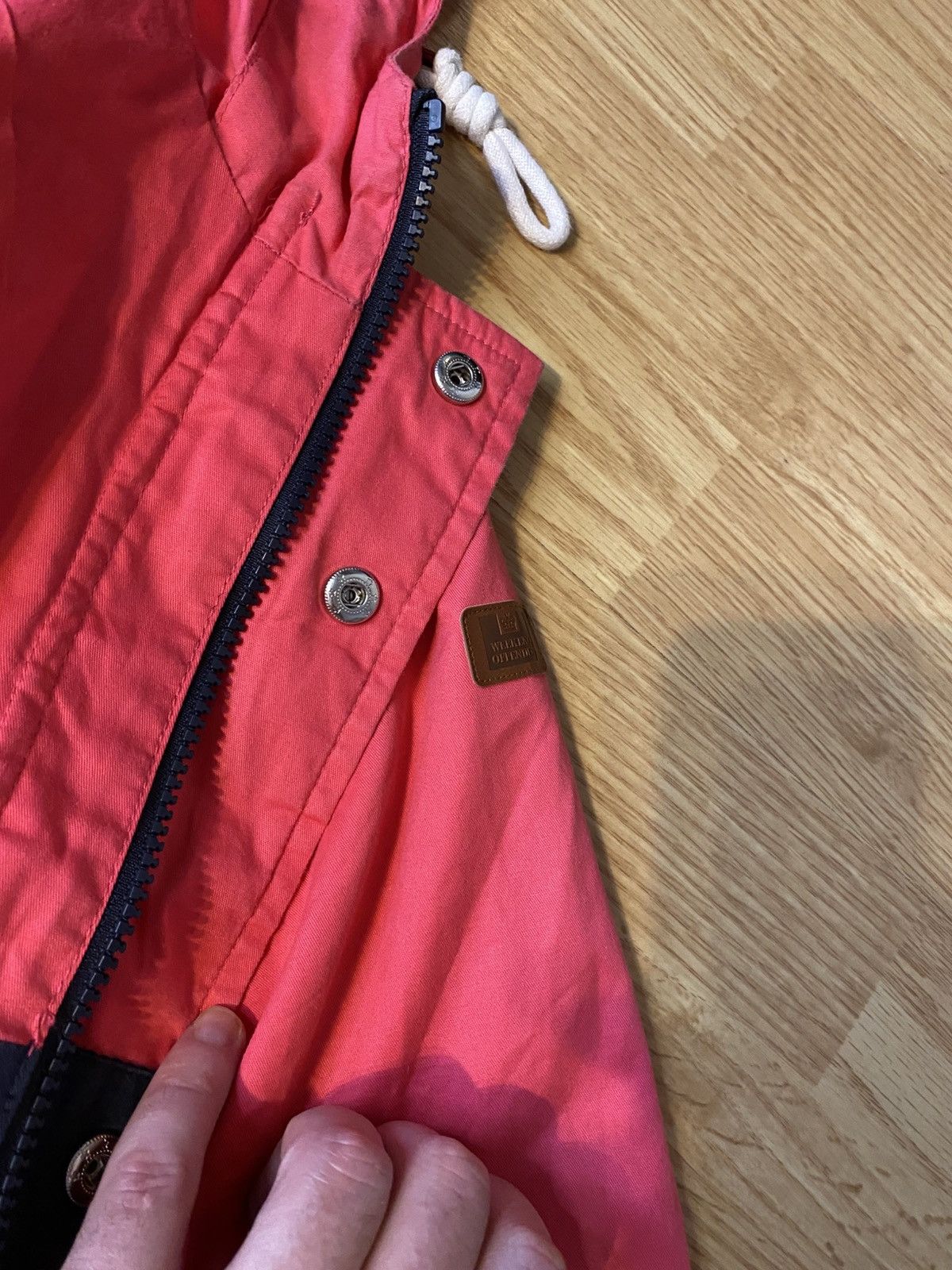 Weekend Offender Weekend Offender jacket by the iconic Banged Up Abroad line. Size US S / EU 44-46 / 1 - 8 Thumbnail