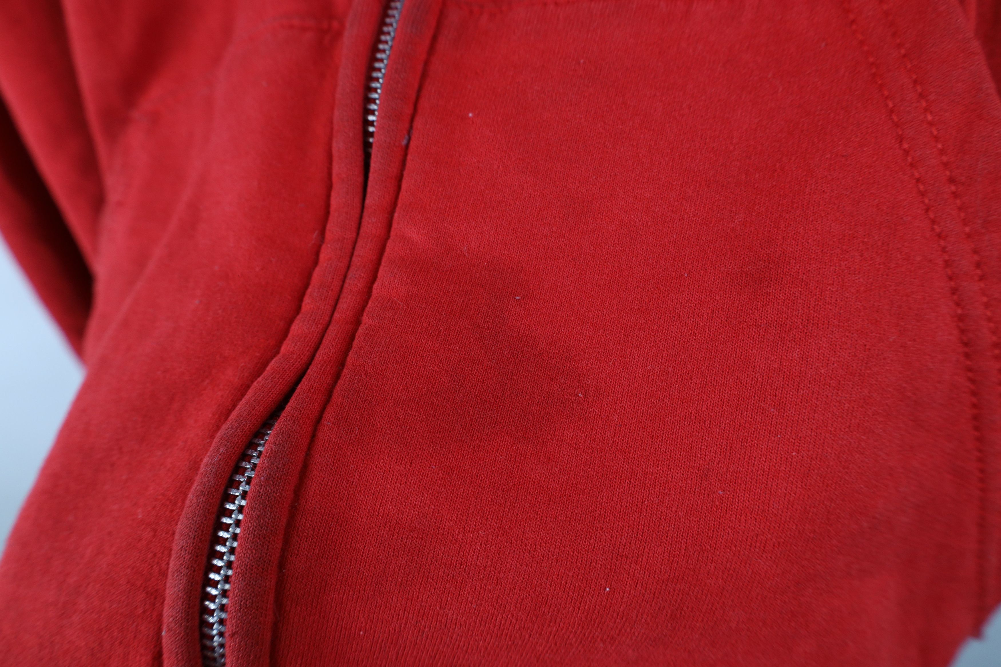 Vintage Vintage 90s Streetwear Blank Full Zip Hoodie Sweatshirt USA Size US XXL / EU 58 / 5 - 8 Thumbnail