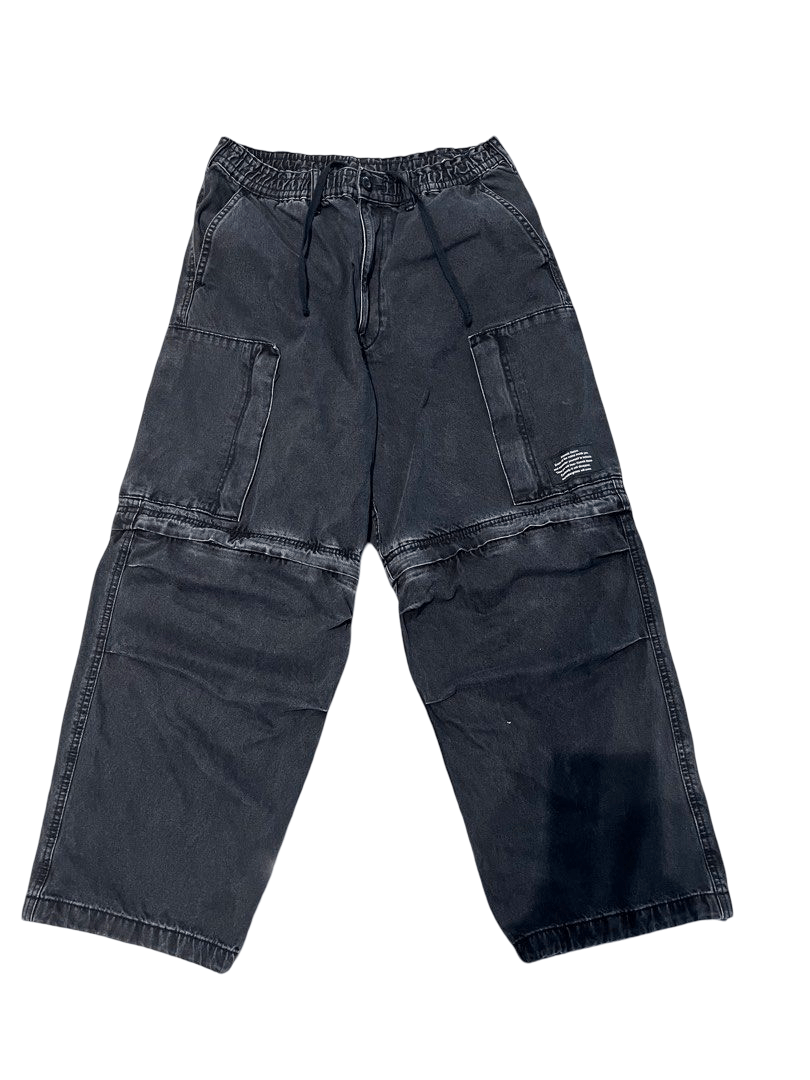 GU × Undercover GU x Undercover Denim Convertible Wide Baggy