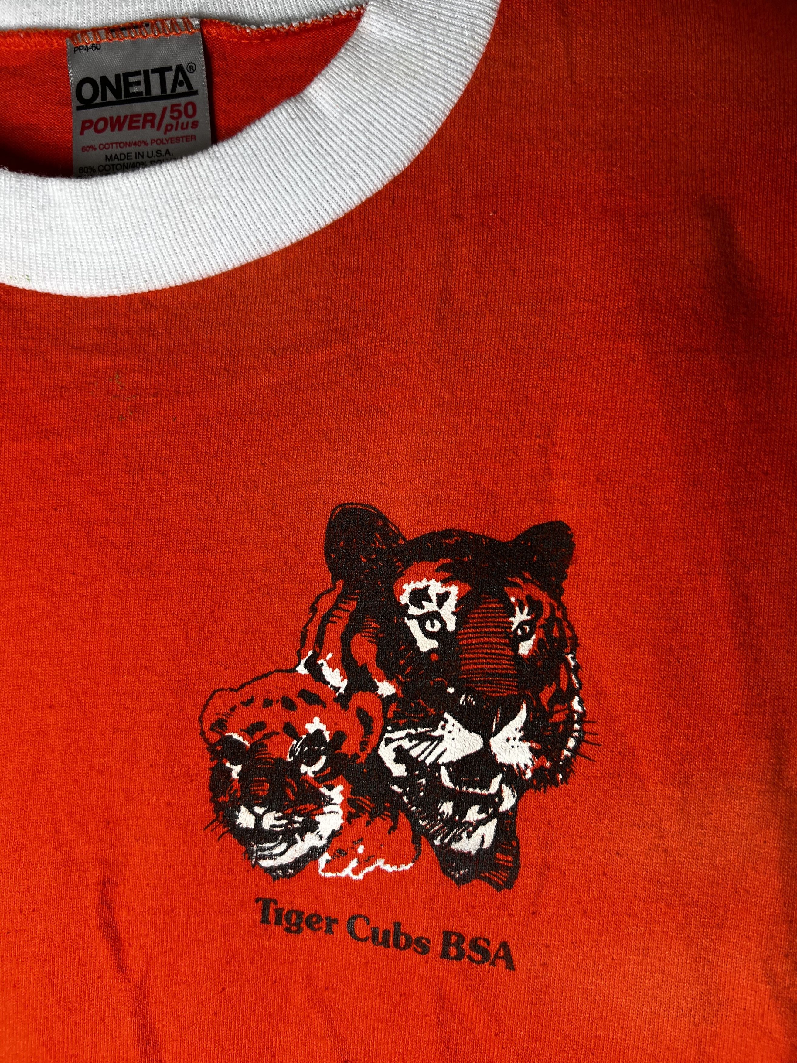 Vintage Vintage Tiger Cubs BSA - Boy Scouts of America T-Shirt Size XXS / US 00 / IT 34 - 4 Thumbnail